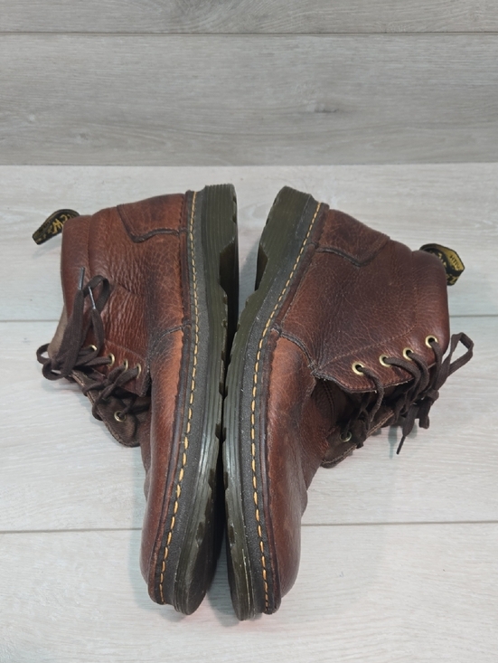 Dr. Martens Men\'s LEA KV04R High Top Brown Leather Chukka Boots Shoes Sz 13 main image 4